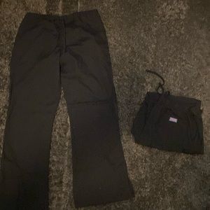 Cherokee black scrub pants
